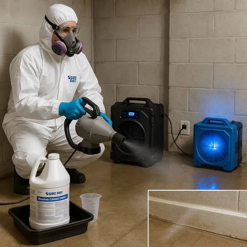 Sanitization and Odor Removal process in Springfield, SD