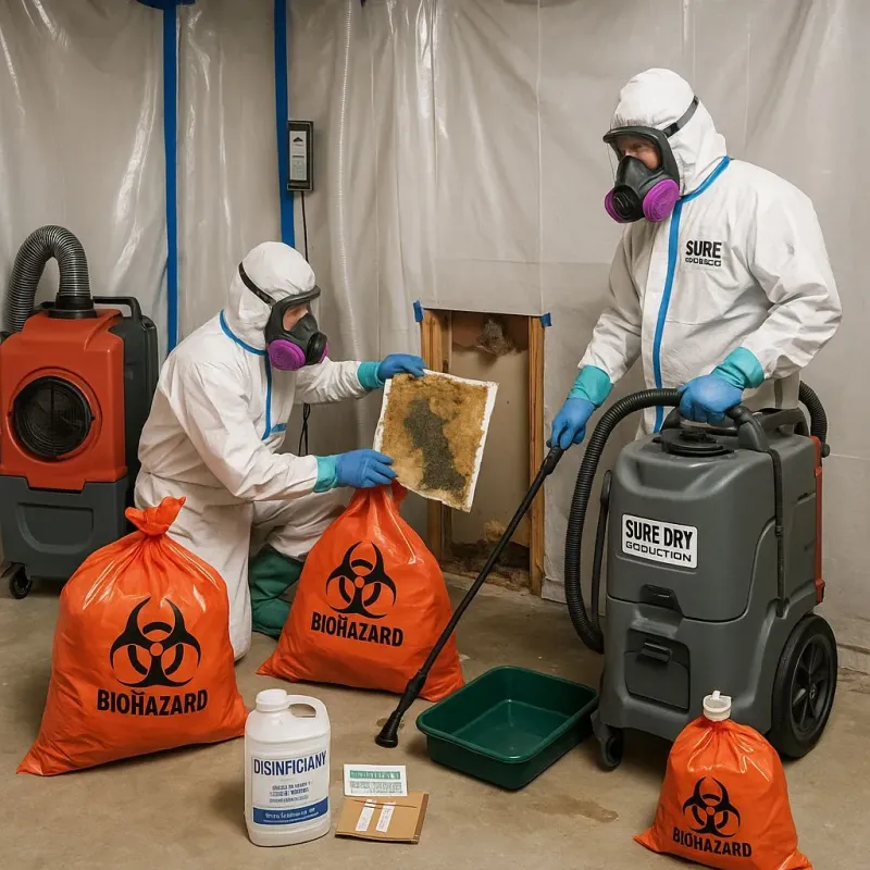 Contaminated Water Handling Protocols process in Springfield, SD